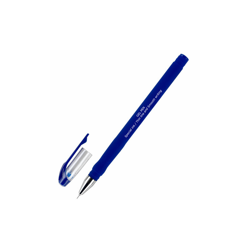 Ручка гел. Brauberg "Special" синяя, игольчатый узел, линия письма 0,2мм, страна происх. Китай
