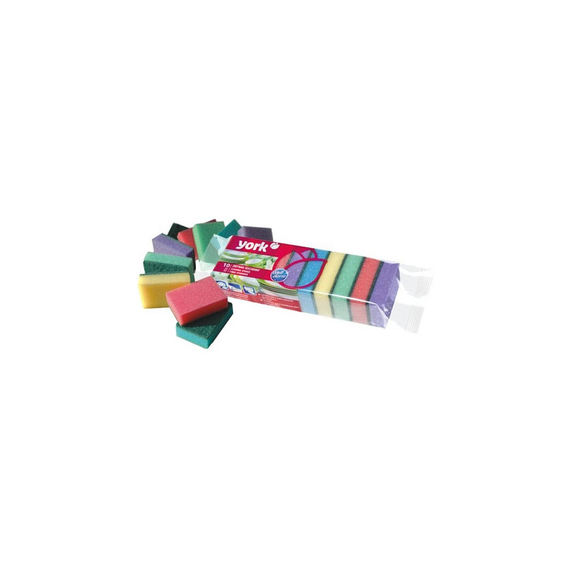 Губка для мытья посуды York Maxi 10*7*2,9см., 5шт/уп., страна происх. Беларусь