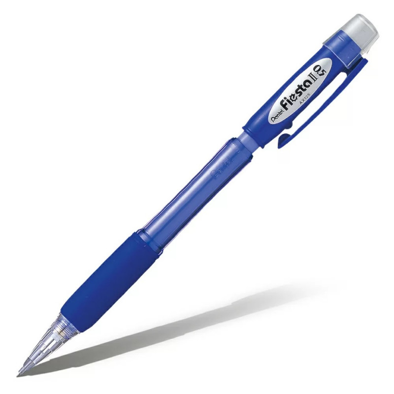 Карандаш автомат. "Фиеста" Pentel 0,5мм., пласт., синий, Китай